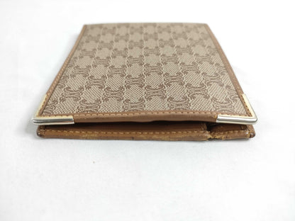 CELINE Macadam PVC Bifold Wallet M08 Brown