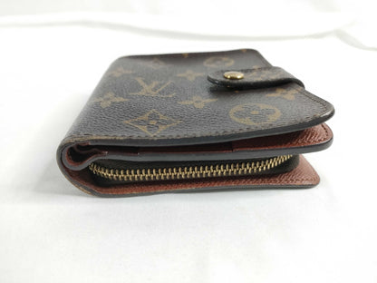 LOUIS VUITTON M61667 Monogram LV Monogram Compact Zip Wallet M61667 MI1010