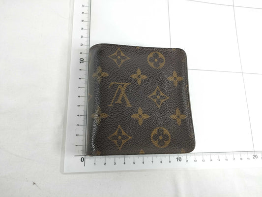 LOUIS VUITTON M61667 Monogram LV Monogram Compact Zip Wallet M61667 MI1010