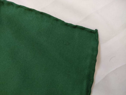CELINE Silk Scarf Green x Yellow Other Accessories