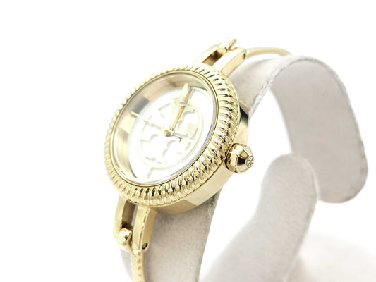 Tory Burch TBW4029 251809 Quartz White Shell Dial Women's Watch 