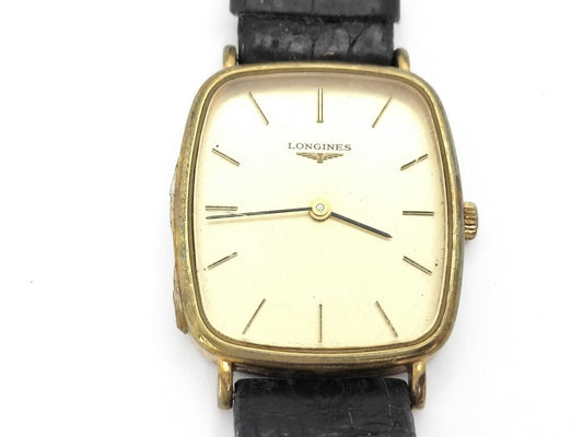 LONGINES 18786621 Manual Winding Gold Dial Women's Watch