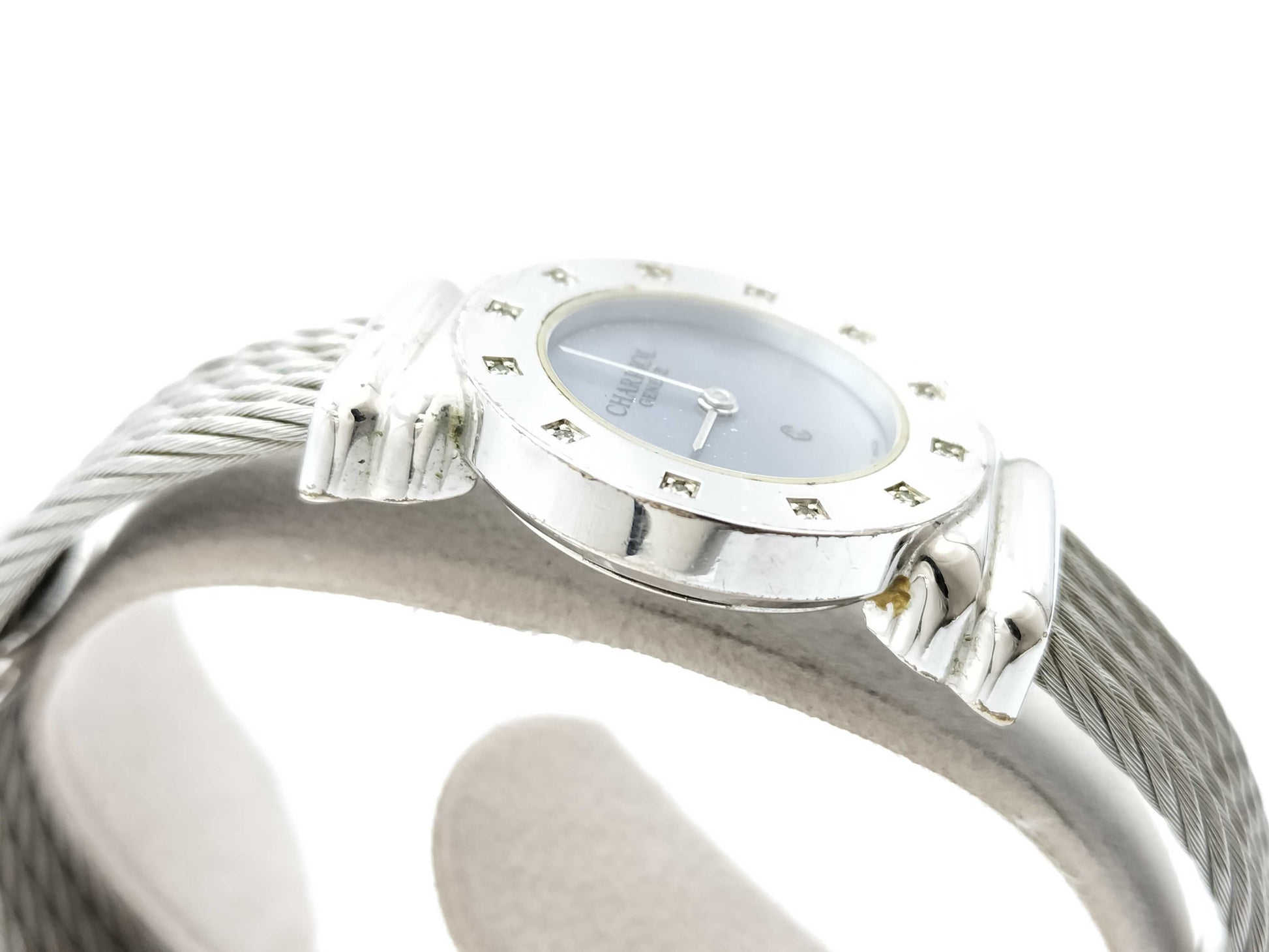 CHARRIOL Geneve 028S 00.5577 Quartz Blue Shell Dial Women's Watch 