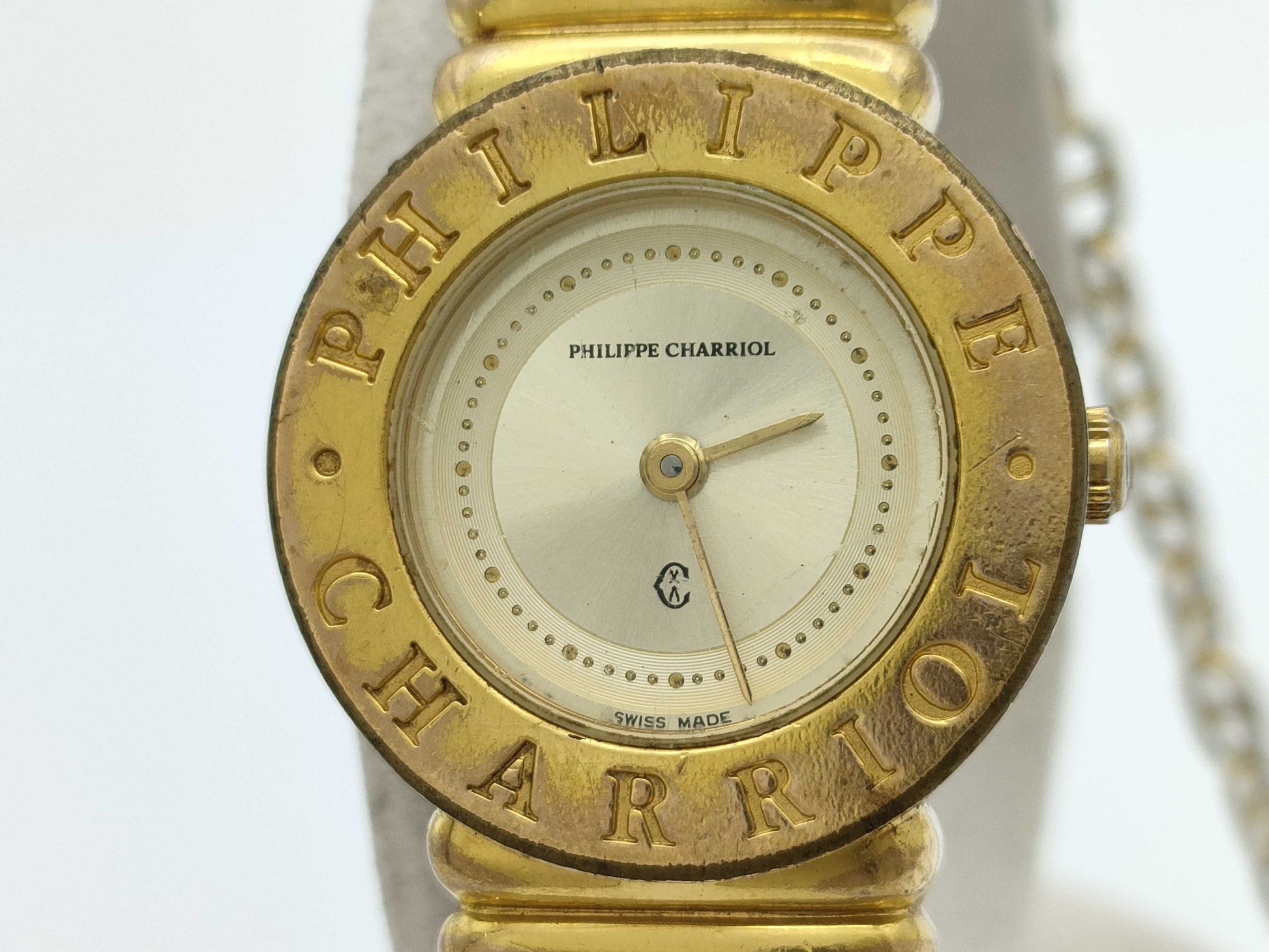 Philippe Charriol Saint-Tropez 7007901 63973 Quartz Silver Dial Women's Watch 