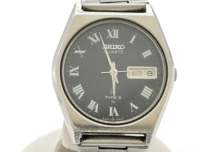 SEIKO Type 2 7123-7080 905753 Quartz Navy Dial Boys' Watch 