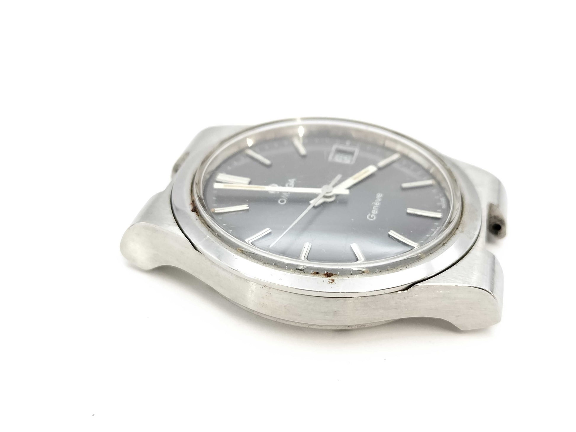 OMEGA Hand-Wound Gray Dial Non-Moving Men's Watch