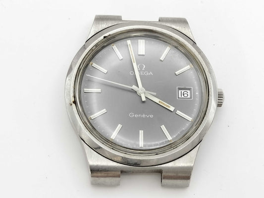 OMEGA Hand-Wound Gray Dial Non-Moving Men's Watch