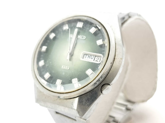 SEIKO Five Actus 6106-7690 393892 Automatic Green Dial Unworked Boys' Watch