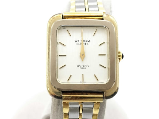 WALTHAM Dynax Mini 2706010 P9D0050 Quartz White Dial Women's Watch 