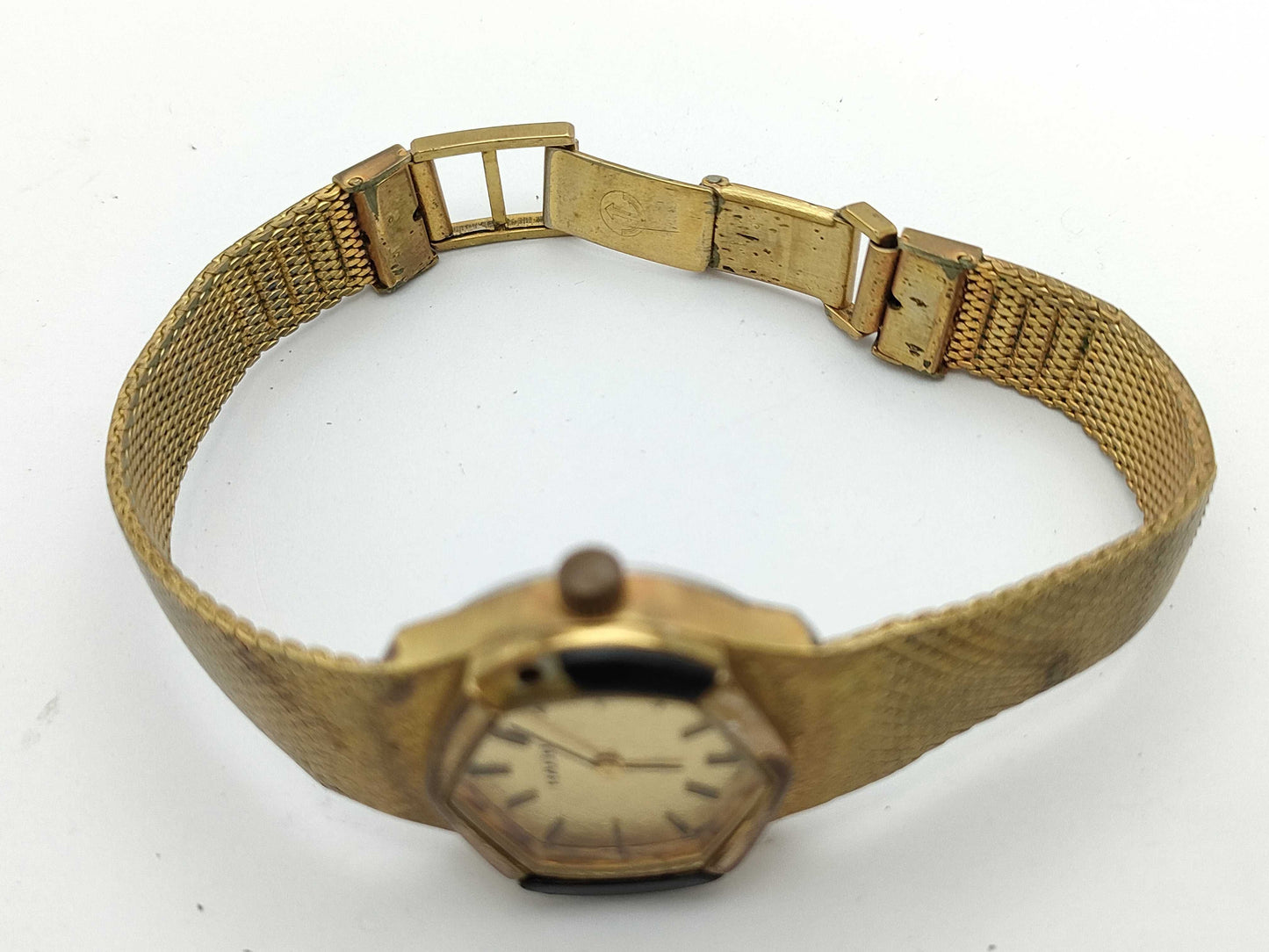 RADO 305 32012 Manual Winding Gold Dial Women's Watch