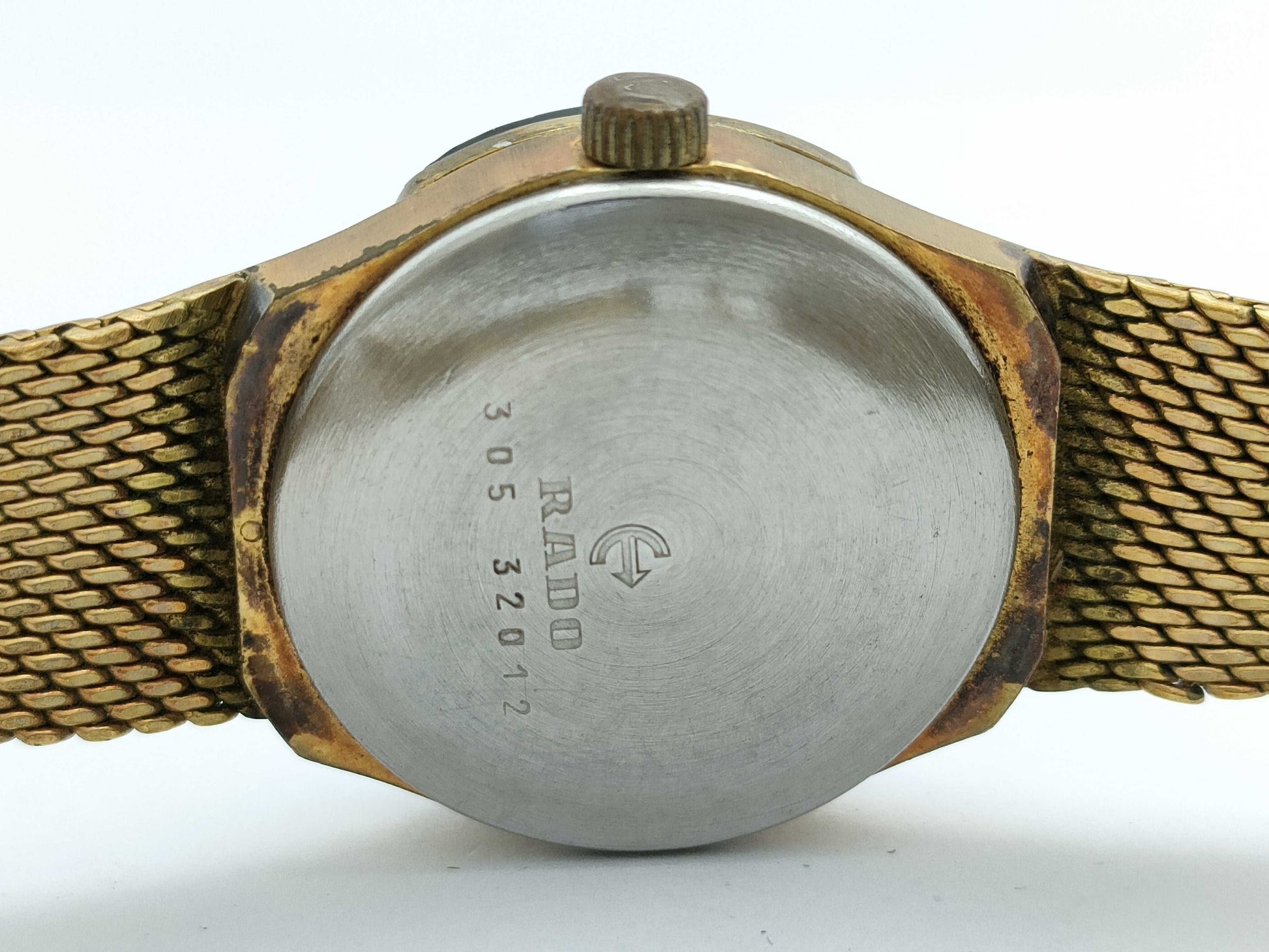 RADO 305 32012 Manual Winding Gold Dial Women's Watch