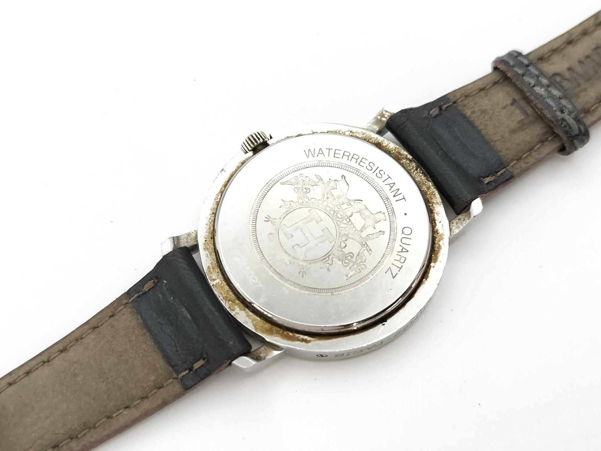 HERMES Clipper 236027 Quartz White Dial Women's Watch 