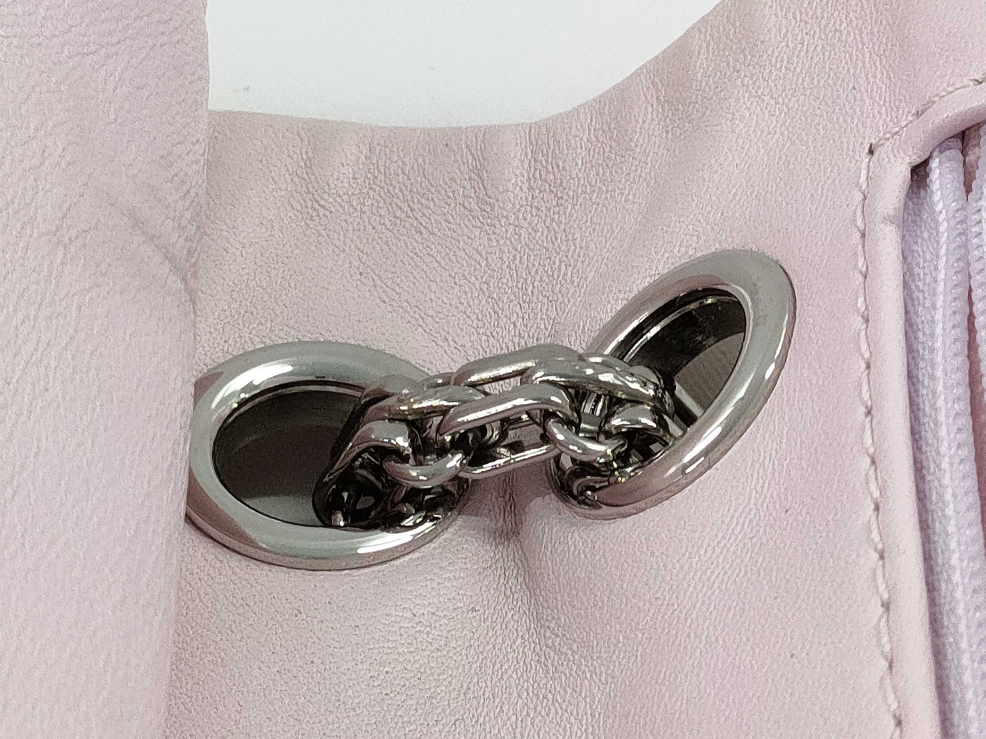 CHANEL Matelasse Lambskin Double Flap Double Chain Shoulder Bag 12875050 Pink Shoulder Bag