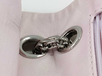 CHANEL Matelasse Lambskin Double Flap Double Chain Shoulder Bag 12875050 Pink Shoulder Bag