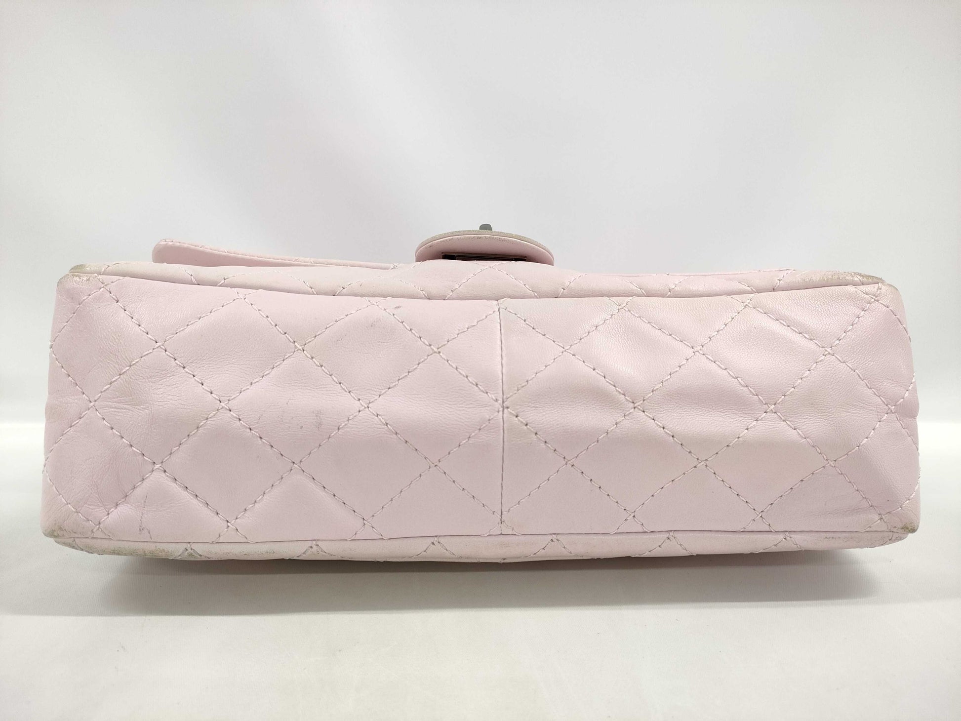 CHANEL Matelasse Lambskin Double Flap Double Chain Shoulder Bag 12875050 Pink Shoulder Bag