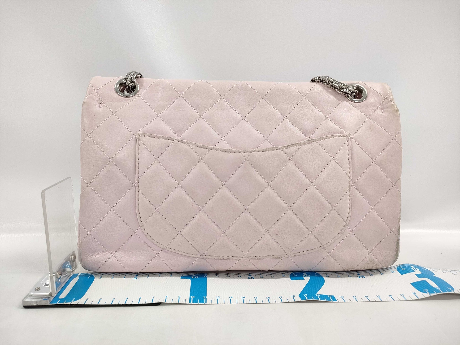 CHANEL Matelasse Lambskin Double Flap Double Chain Shoulder Bag 12875050 Pink Shoulder Bag