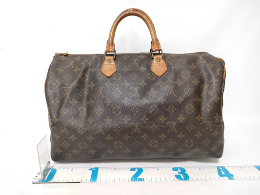 LOUIS VUITTON M41522 Monogram LV Monogram Speedy 40 M41522 VI862 Handbag
