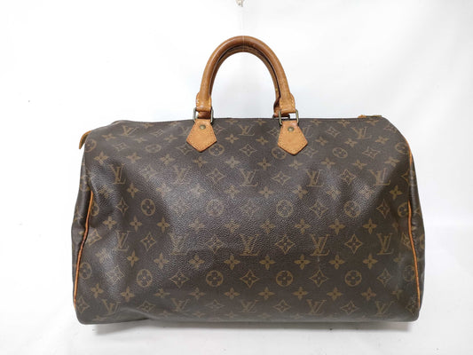 LOUIS VUITTON M41522 Monogram LV Monogram Speedy 40 M41522 VI862 Handbag