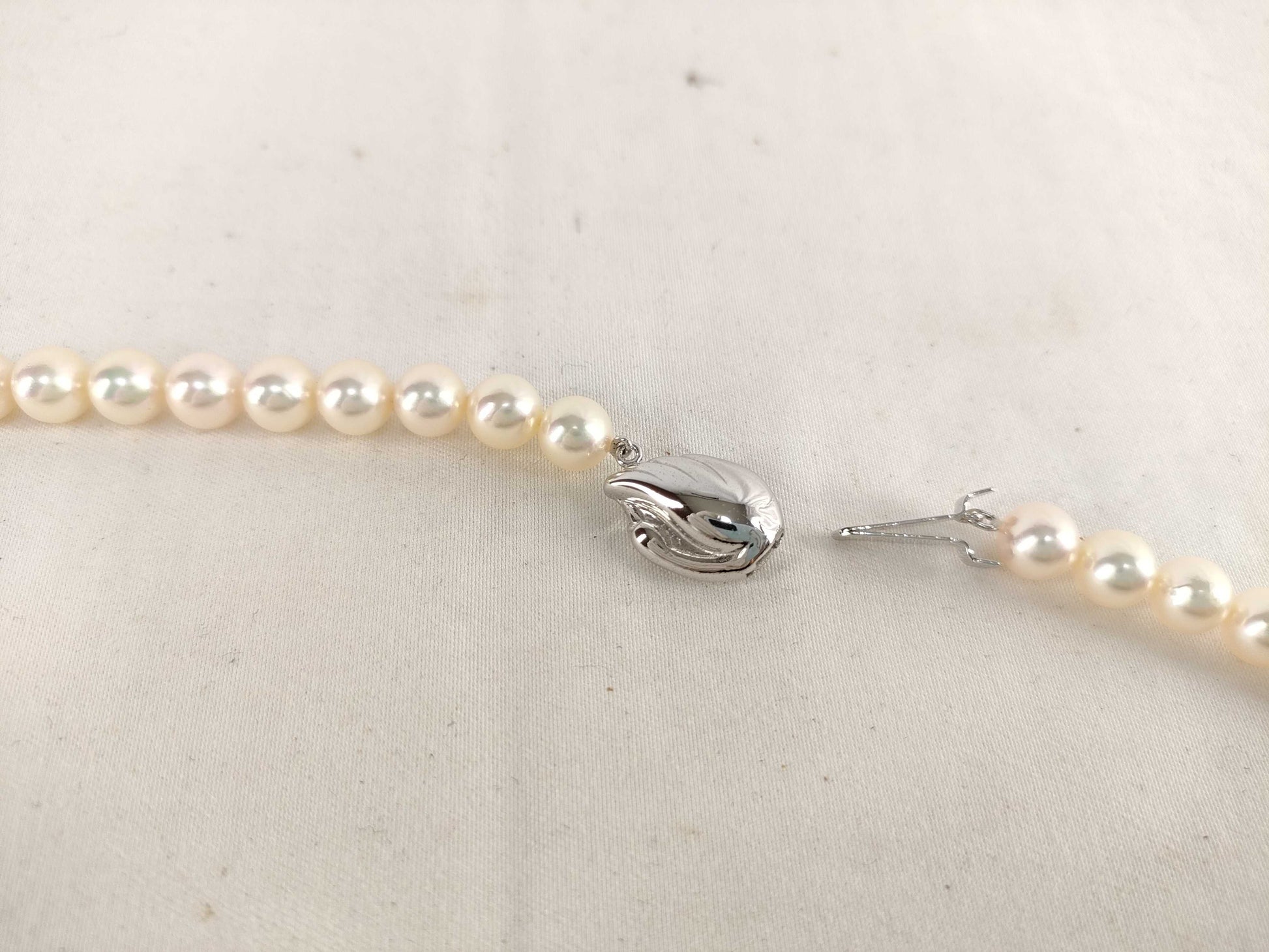 TASAKI Pearl Necklace SV925 Silver Necklace
