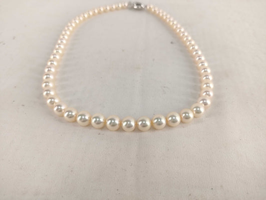 TASAKI Pearl Necklace SV925 Silver Necklace