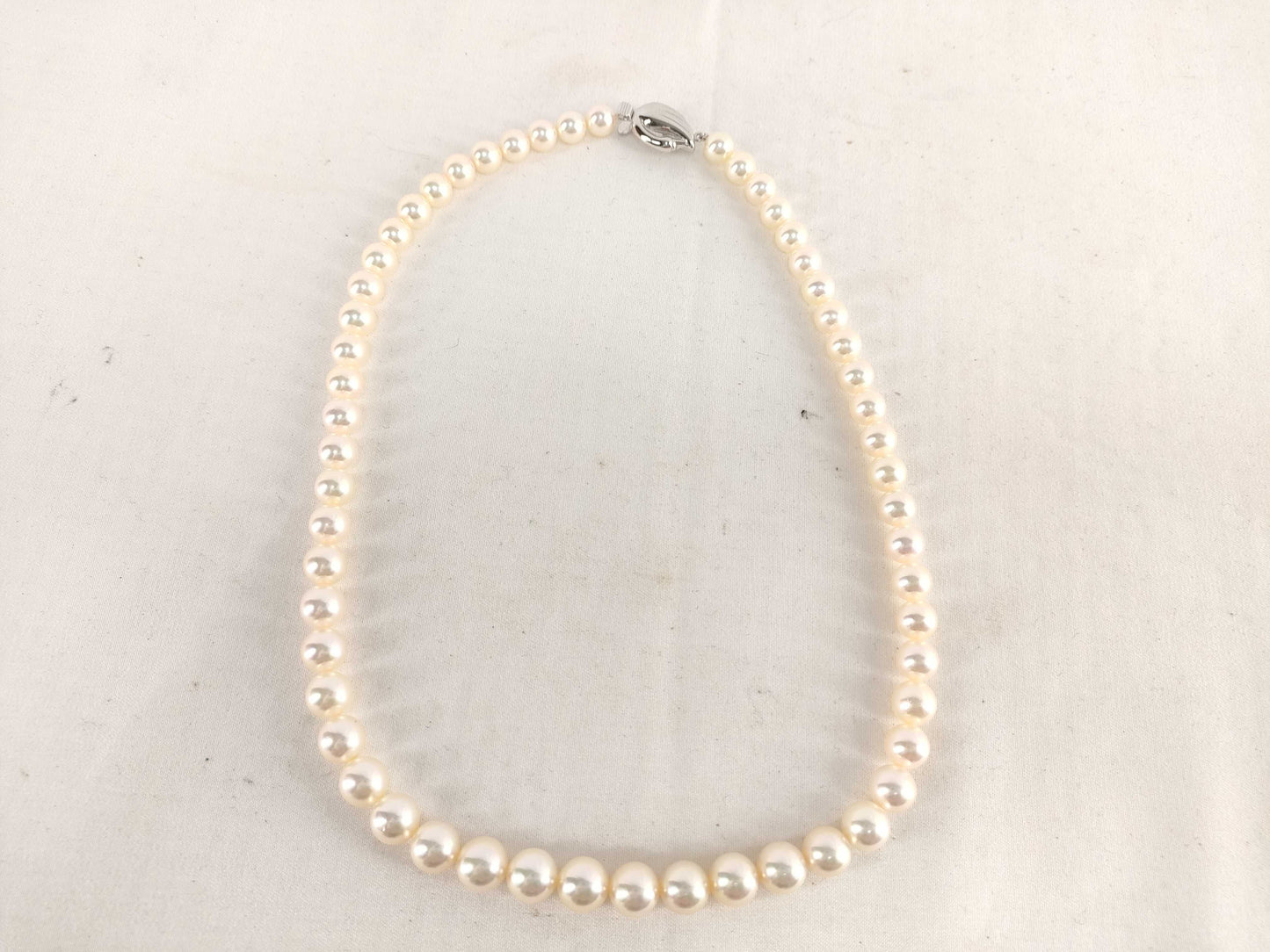 TASAKI Pearl Necklace SV925 Silver Necklace