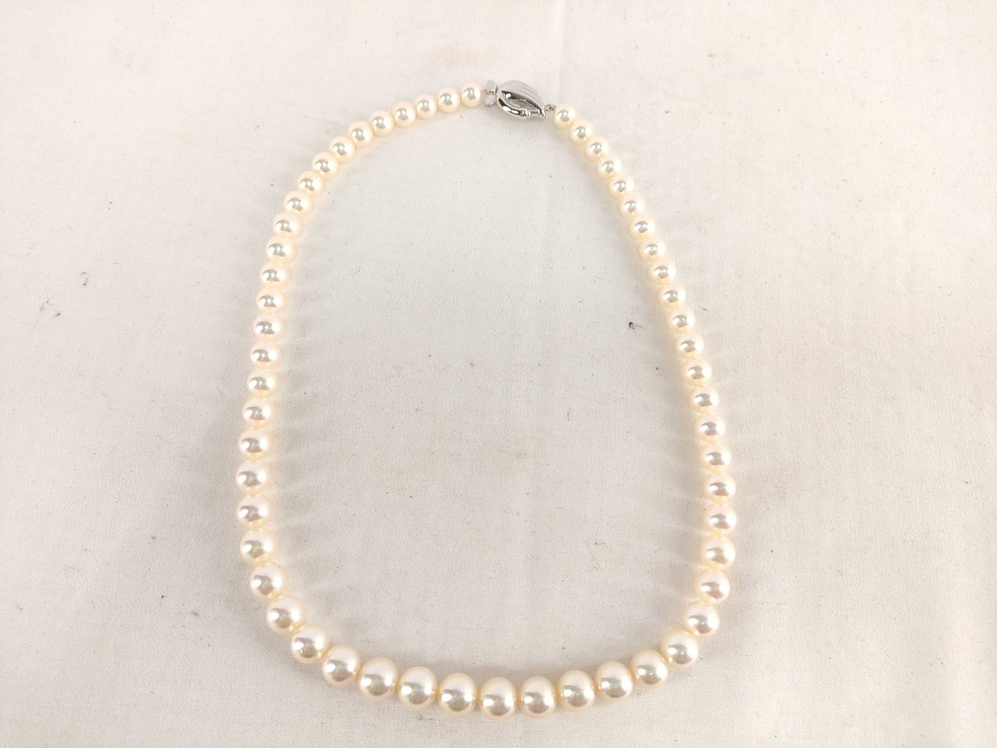 TASAKI Pearl Necklace SV925 Silver Necklace