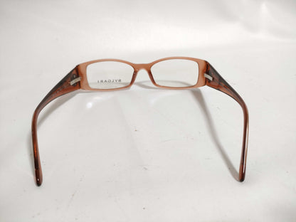  BVLGARI Bulgari Plastic and Metal Glasses 457 B 668 52□17 135 Brown Sunglasses