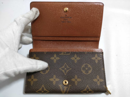 LOUIS VUITTON RFID verification failed RA0963 Monogram LV Monogram Porte Monnaie-Vieux-Tresor M61730 RA0963 Wallet