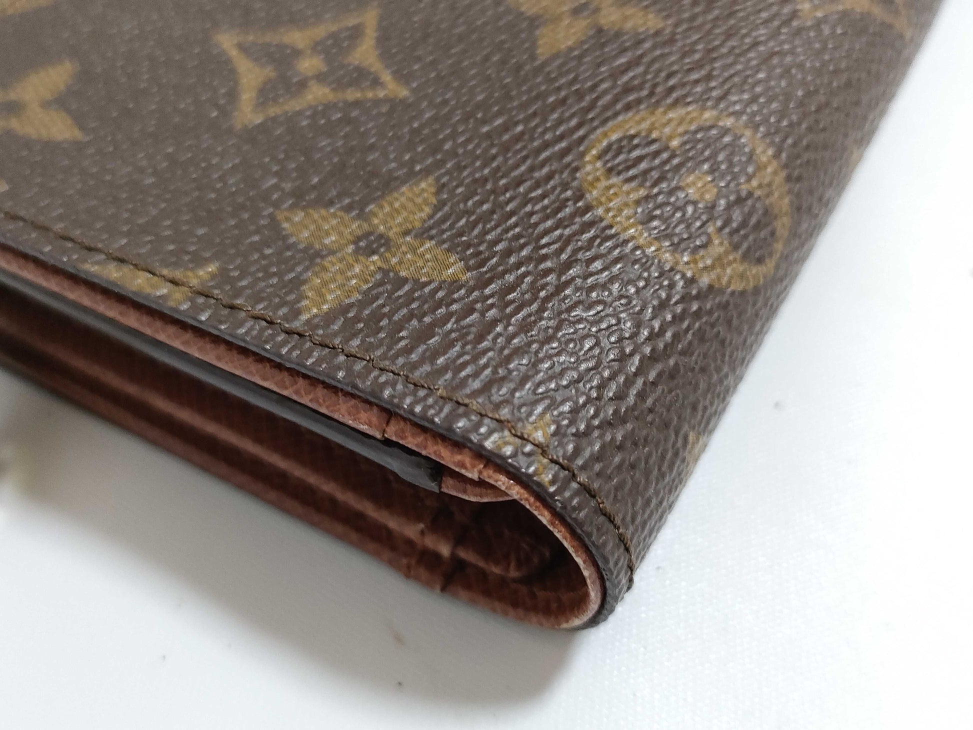 LOUIS VUITTON RFID verification failed RA0963 Monogram LV Monogram Porte Monnaie-Vieux-Tresor M61730 RA0963 Wallet