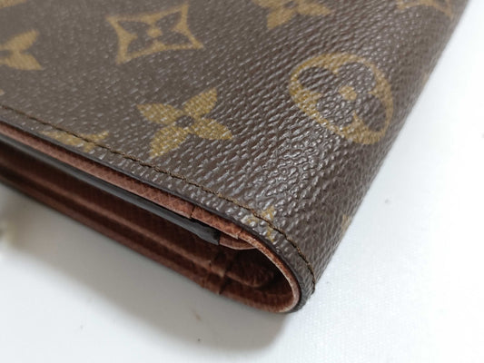 LOUIS VUITTON RFID verification failed RA0963 Monogram LV Monogram Porte Monnaie-Vieux-Tresor M61730 RA0963 Wallet