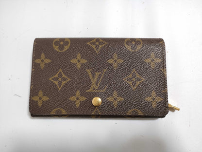 LOUIS VUITTON RFID verification failed RA0963 Monogram LV Monogram Porte Monnaie-Vieux-Tresor M61730 RA0963 Wallet