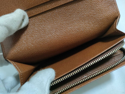 LOUIS VUITTON RFID verification failed RA0963 Monogram LV Monogram Porte Monnaie-Vieux-Tresor M61730 RA0963 Wallet