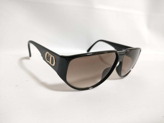 Dior Christian Dior CD Logo Plastic and Metal Sunglasses 2024A 90 65□11 Black