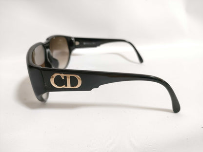Dior Christian Dior CD Logo Plastic and Metal Sunglasses 2024A 90 65□11 Black