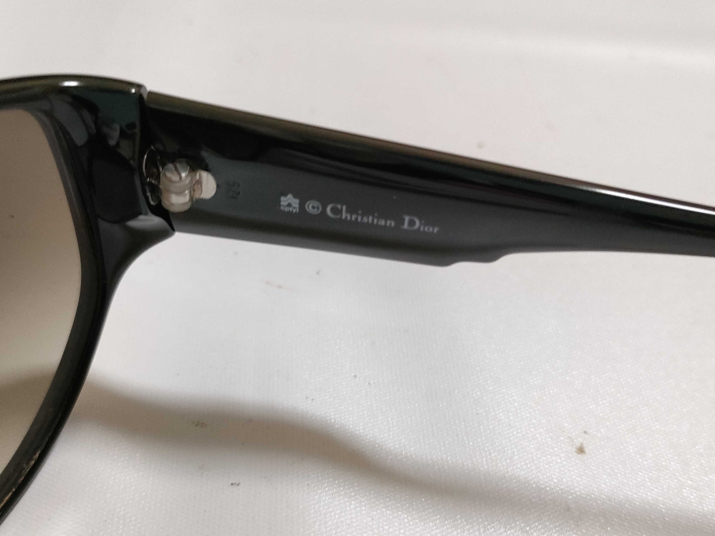 Dior Christian Dior CD Logo Plastic and Metal Sunglasses 2024A 90 65□11 Black