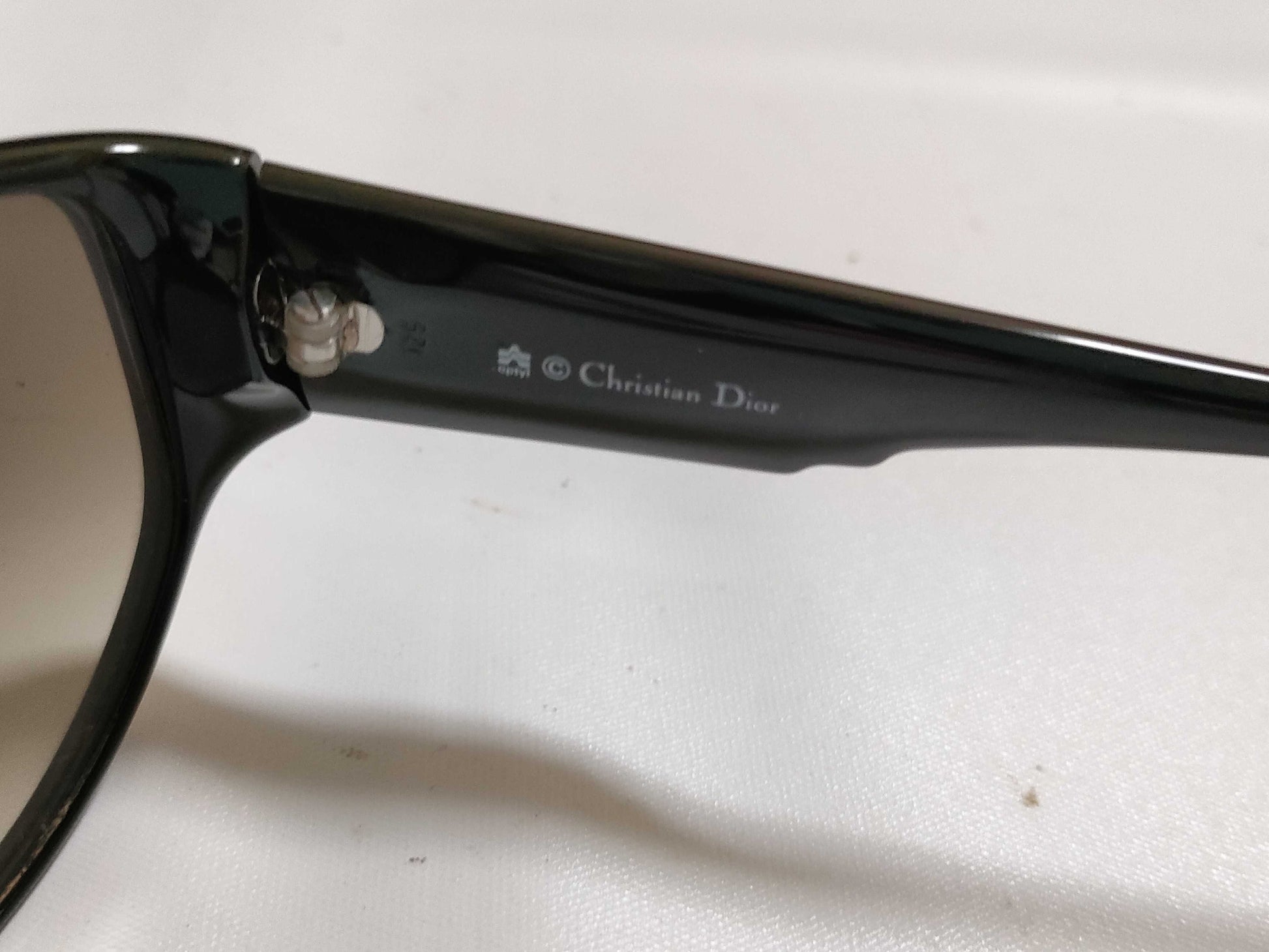 Dior Christian Dior CD Logo Plastic and Metal Sunglasses 2024A 90 65□11 Black