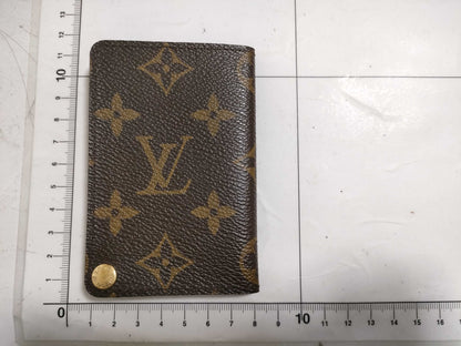 LOUIS VUITTON Monogram LV Monogram Porte Cardo Credit Push-On Wallet M60937 CT0025