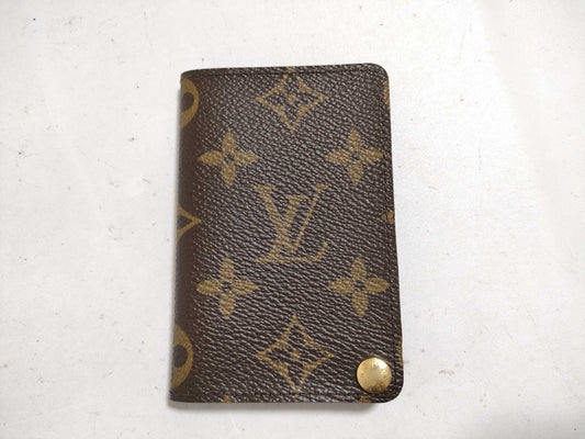 LOUIS VUITTON Monogram LV Monogram Porte Cardo Credit Push-On Wallet M60937 CT0025