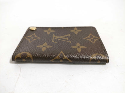 LOUIS VUITTON Monogram LV Monogram Porte Cardo Credit Push-On Wallet M60937 CT0025
