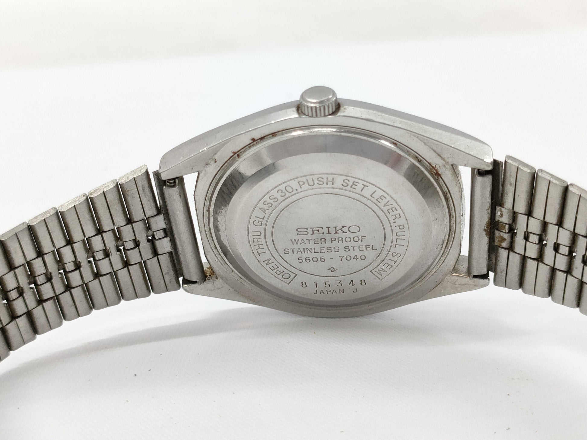 SEIKO Roadmatic 5606-7040 815348 AT Men's Watch Malfunctioning