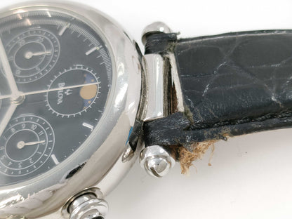 Bulova BVC305 726 48531 Quartz Black Dial Men's Watch 