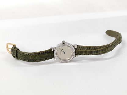Tiffany & Co. Atlas L0640 21-472 QZ Women's Watch, Not Working, No Operational Guarantee