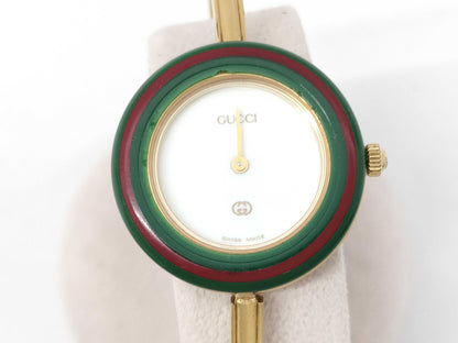 GUCCI Change Bezel 11/12 0623285 QZ Non-Working Women's Watch No Operation Guarantee