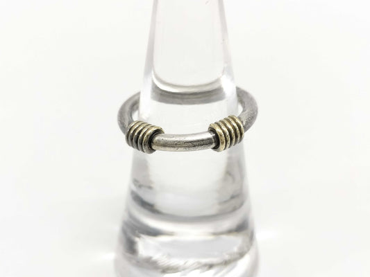 Tiffany & Co. Tiffany Bandwith 750/SV925 Silver Ring
