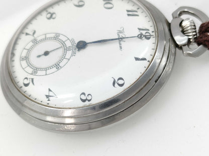 WALTHAM hand-wound pocket watch, current condition, non-working