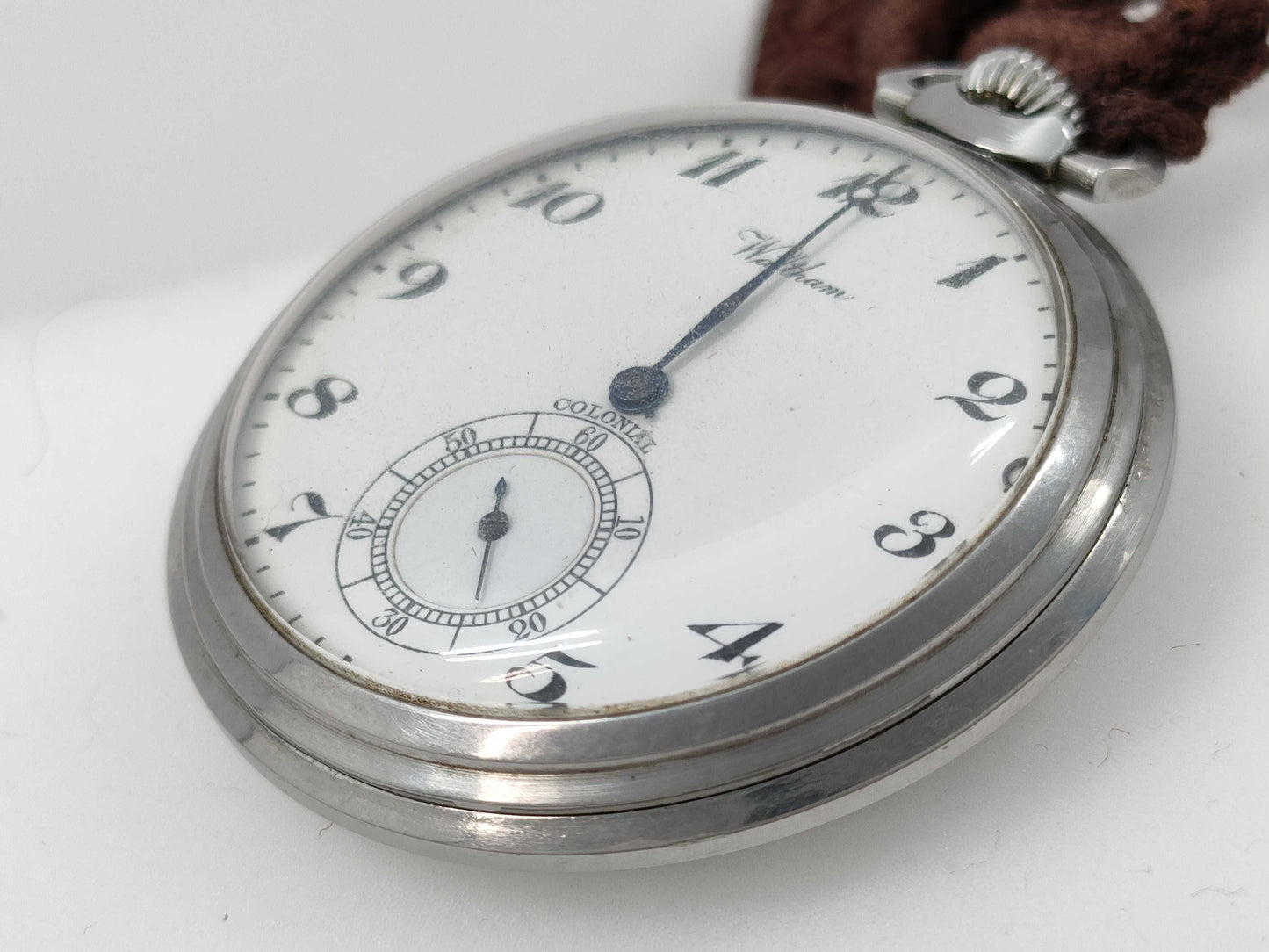 WALTHAM hand-wound pocket watch, current condition, non-working