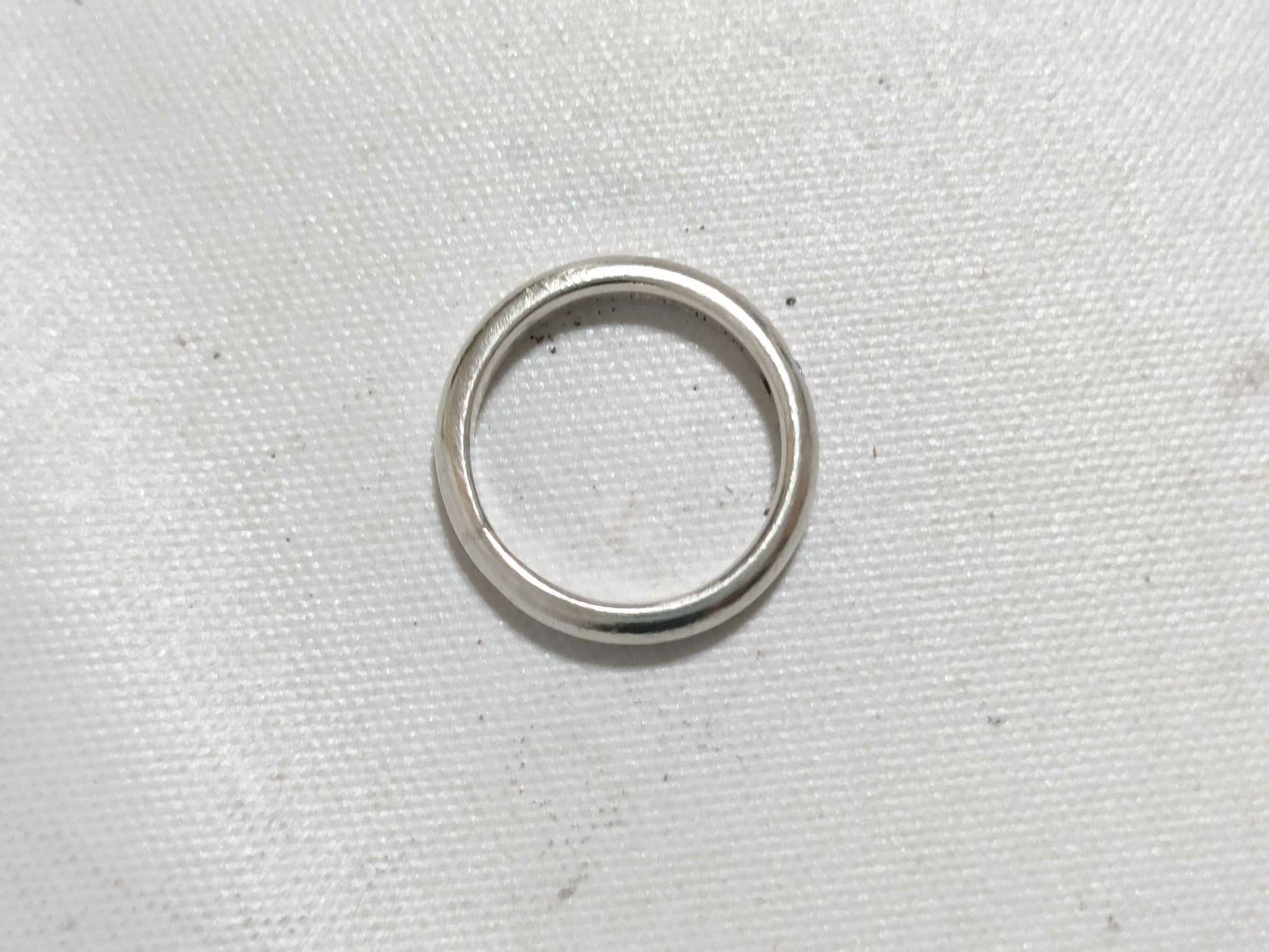 Tiffany & Co. Stacking Band Ring in SV925 with Diamonds and Silver