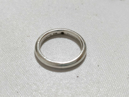 Tiffany & Co. Stacking Band Ring in SV925 with Diamonds and Silver