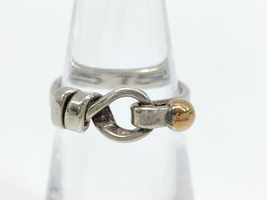 Tiffany & Co. Tiffany Hook & Eye 750/925 Ring