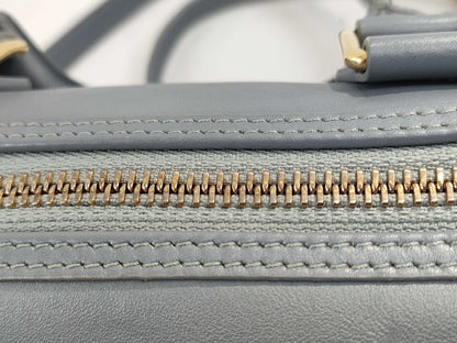 CELINE Cuir Triomphe Mini Boston Handbag